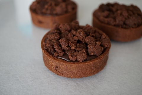 チョコレートクランブルタルト